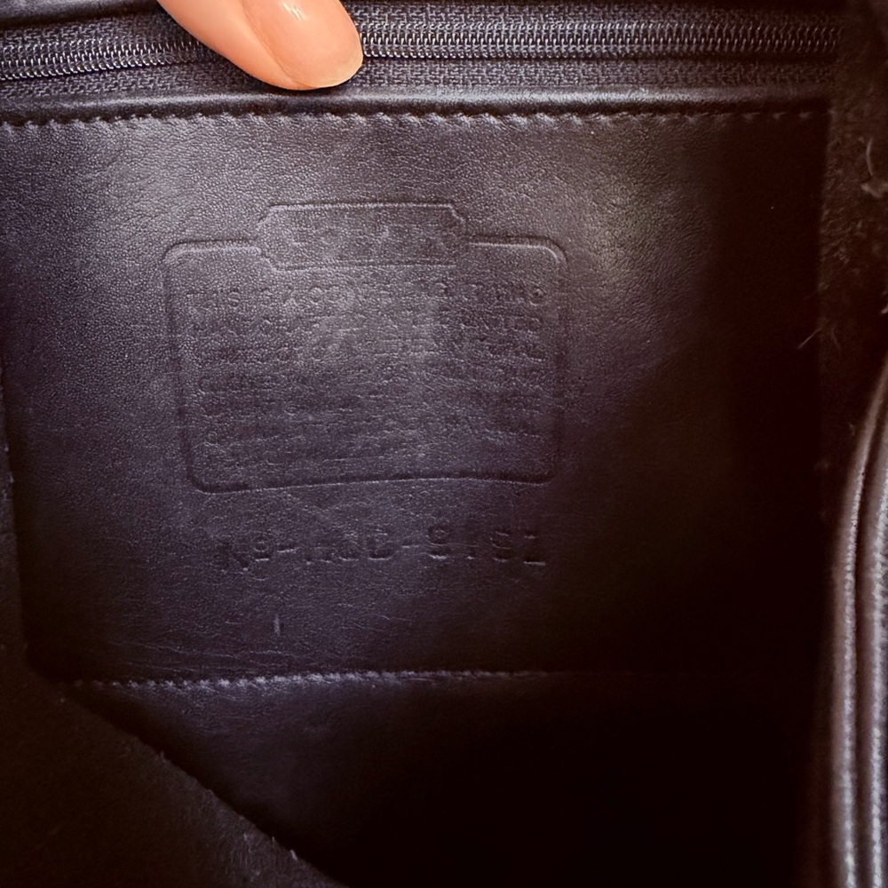 Black Coach Daypack 90’s vintage - Picture 5 of 6